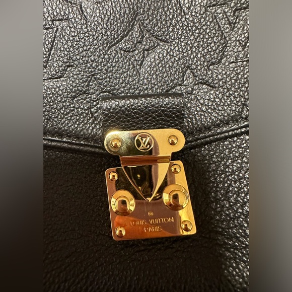 Louis Vuitton Black Monogram Empriente Leather St. Germaine bag with chain - Picture 7 of 8